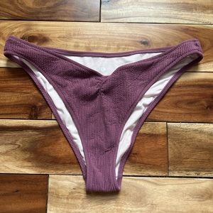 Shade & Shore Purple Bikini Bottoms